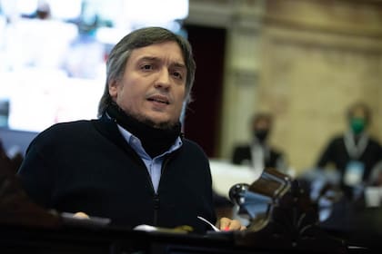 Máximo Kirchner en la Cámara de Diputados