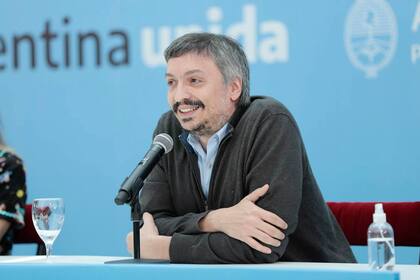 Máximo Kirchner en la Casa de Gobierno