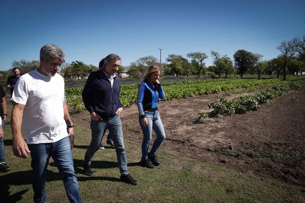 Máximo Kirchner en Santa Fe