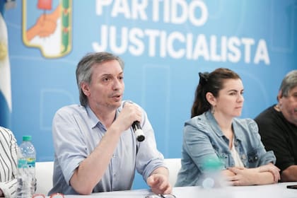Máximo Kirchner, esta semana en la sede de Matheu del PJ nacional