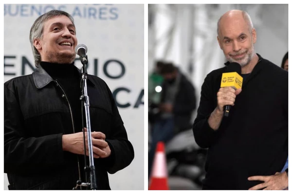 Máximo Kirchner - Horacio Rodríguez Larreta