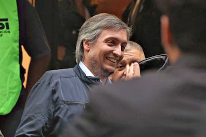 Máximo Kirchner llega a la sede del PJ