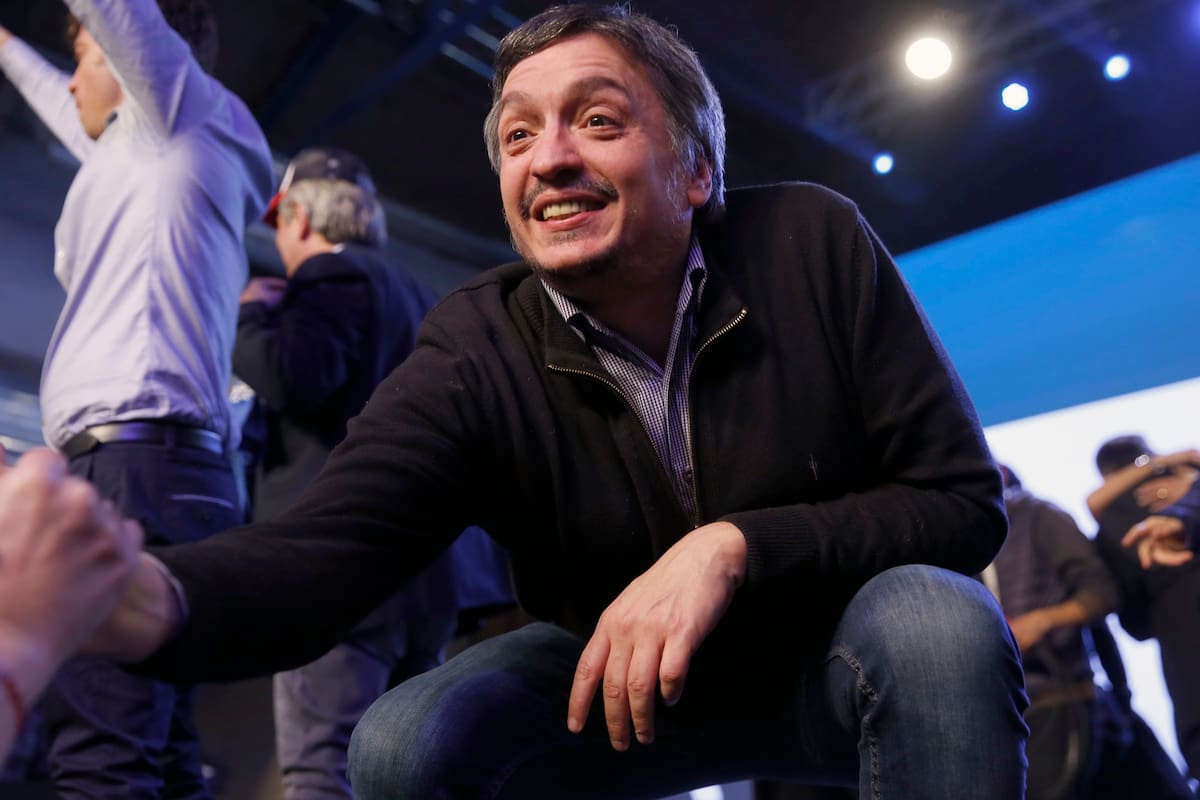 Máximo Kirchner se mostró junto al candidato a diputado Sergio Massa