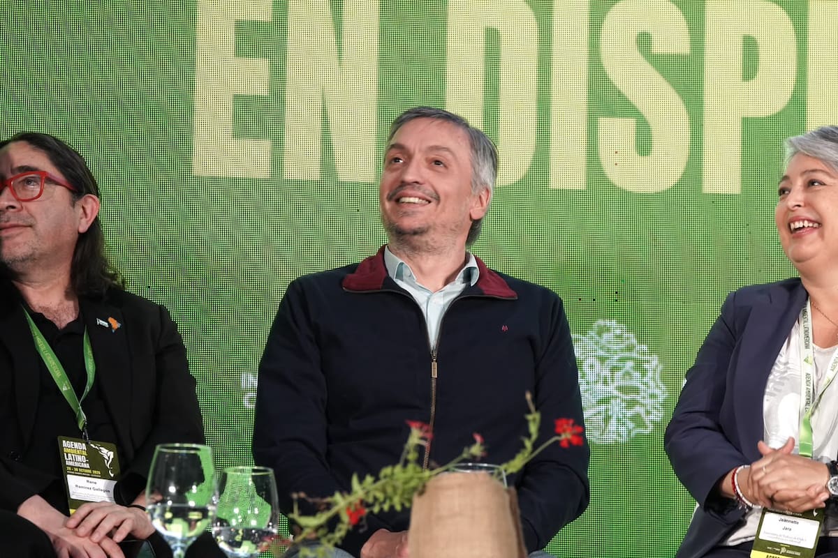 Máximo Kirchner volvió a criticar el RIGI durante una actividad en La Plata