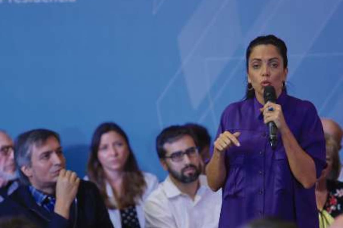 Máximo Kirchner y Luana Volnovich