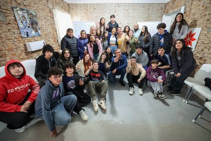 Máximo Kirchner y Mayra Mendoza en Magdalena