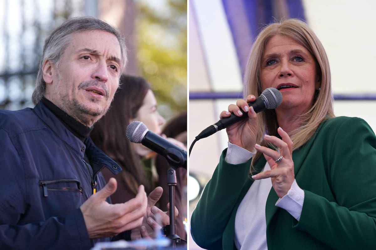 Máximo Kirchner y Verónica Magario