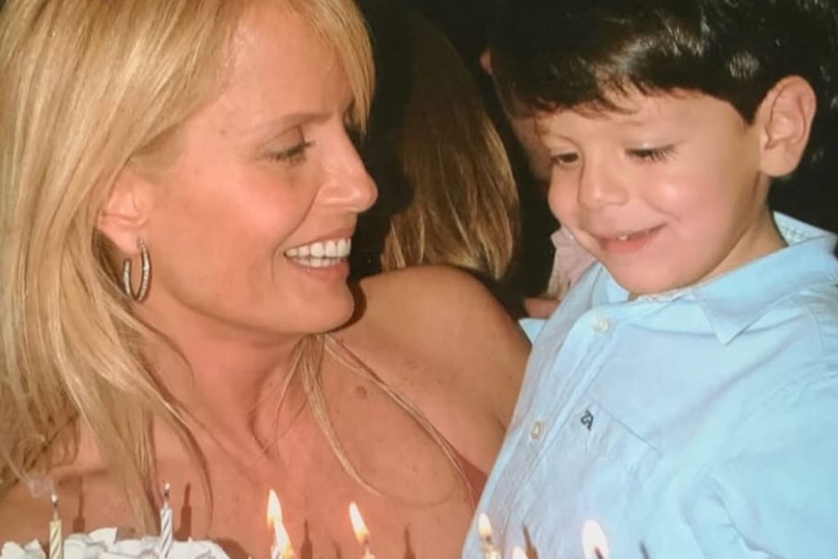Máximo Menem, el hijo de Cecilia Bolocco y Carlos Menem (Foto: Instagram/@maximobolocco)