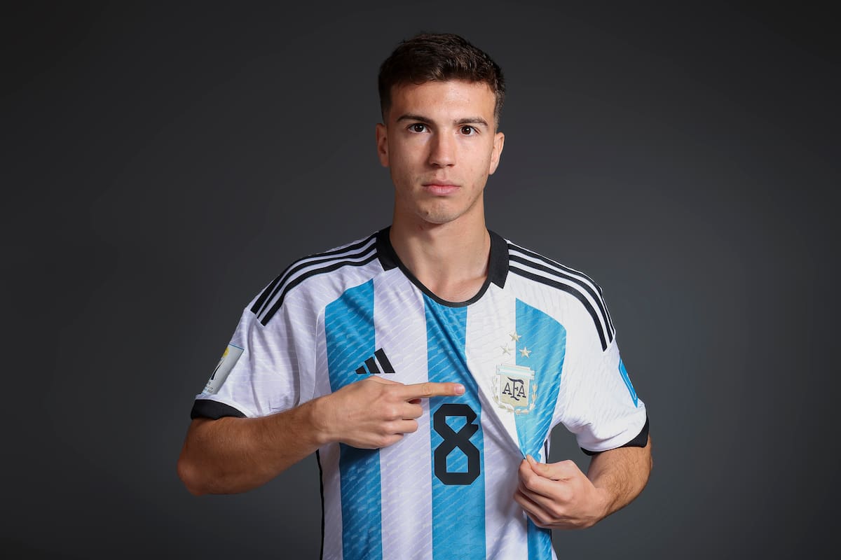 Máximo Perrone, de Manchester City, es una de las figuras con las que cuenta la selección argentina Sub 20
