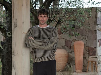 Maximo Tettamanzi, arquitecto y cofundador de la empresa que fabrica ladrillos con arena del desierto