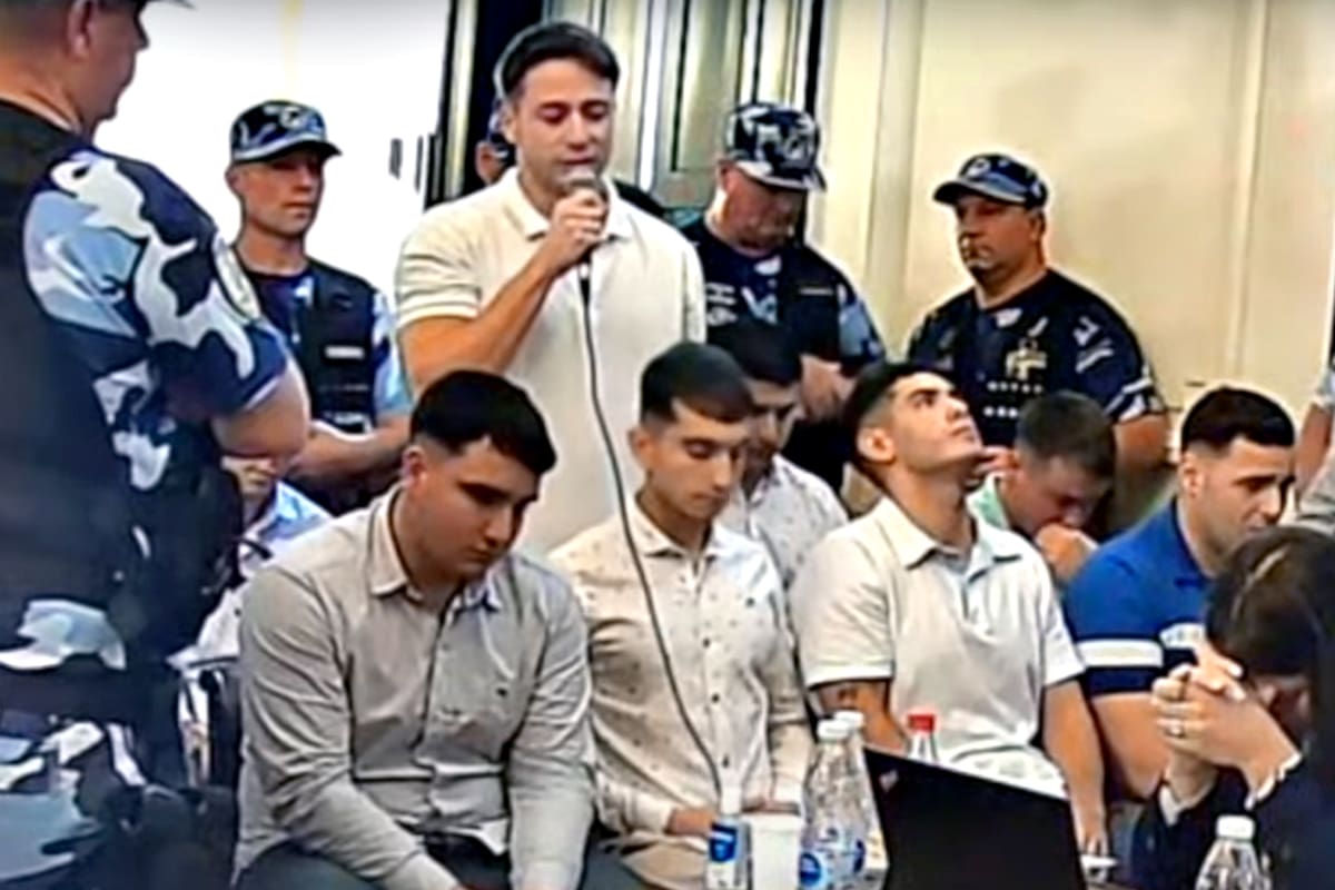 Máximo Thomsen lloró el momento de sus "últimas palabras"