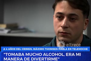 Máximo Thomsen contó que se puso de novio en la cárcel tras el crimen de Fernando Báez Sosa
