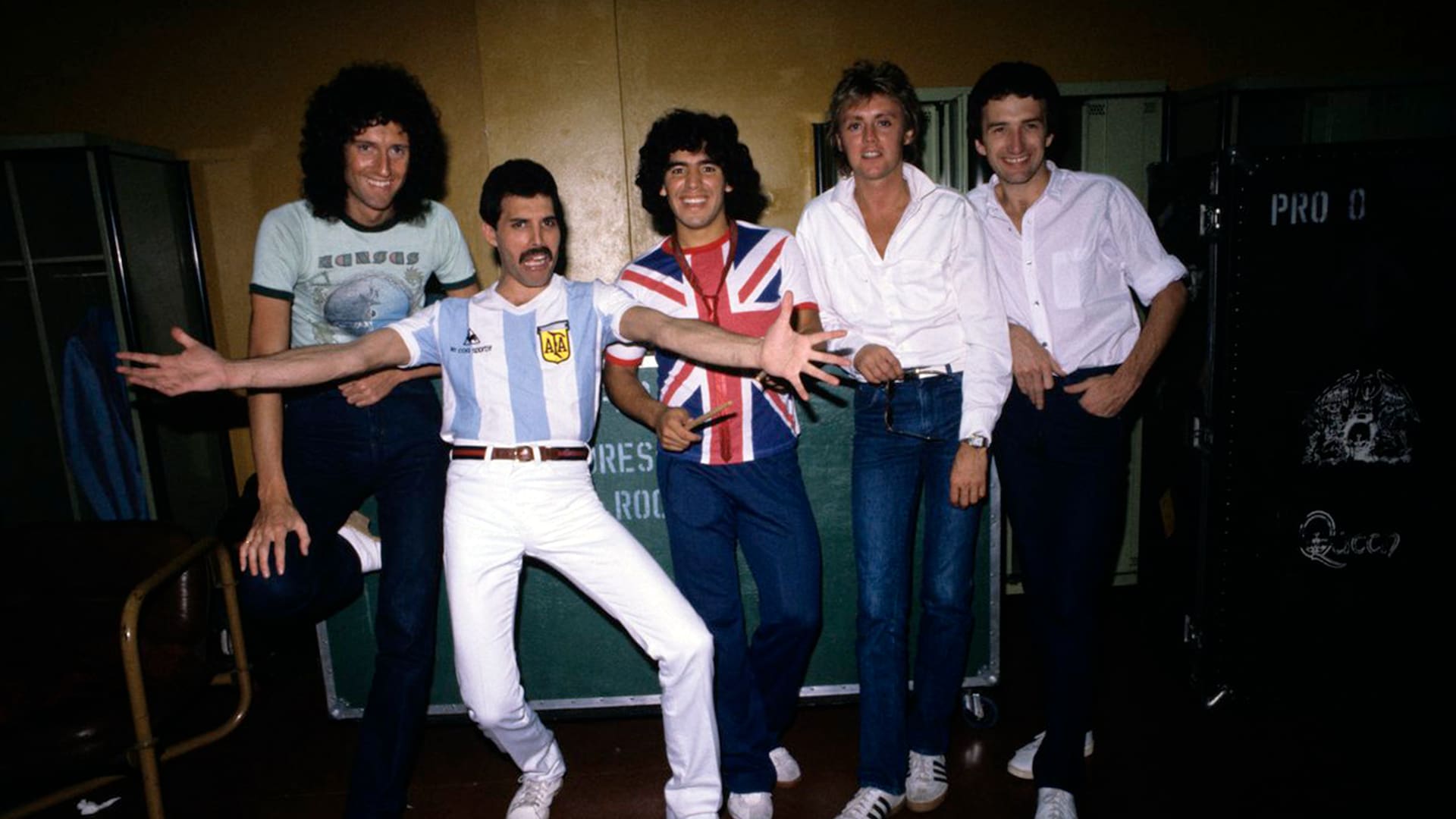 Con Freddie Mercury, Queen se presentó en la Argentina entre febrero y marzo de 1981