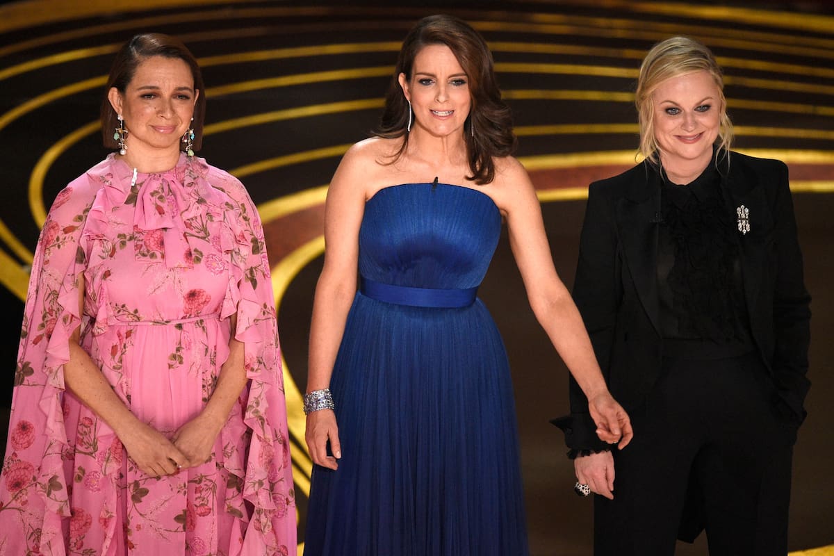 Maya Rudolph, Tina Fey y Amy Poehler, las primeras presentadoras de la noche