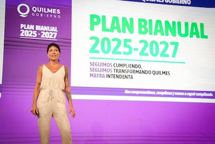 Mayra Mendoza empezó a despedirse de la intendencia de Quilmes