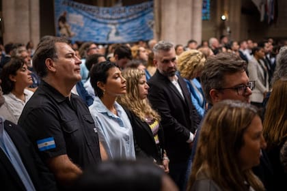 Mayra Mendoza, presente durante la ceremonia en Luján