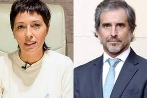 Mayra Mendoza y Alberto Benegas Lynch
