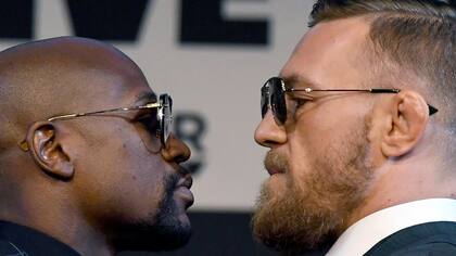 Mayweather y McGregor, cara a cara