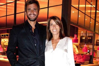 Mazza junto a la conductora Dolores Cahen D Anvers