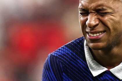 Mbappé durante el partido de semifinales del Mundial 2026 entre Francia y España, disputado en el Dallas Stadium de Arlington