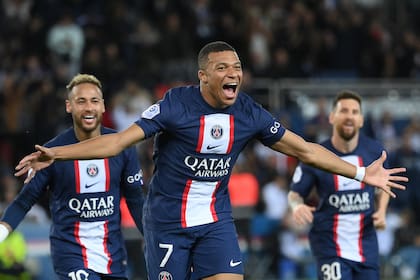 Mbappé marcó el gol del triunfo para PSG contra Niza, a 8 minutos del final