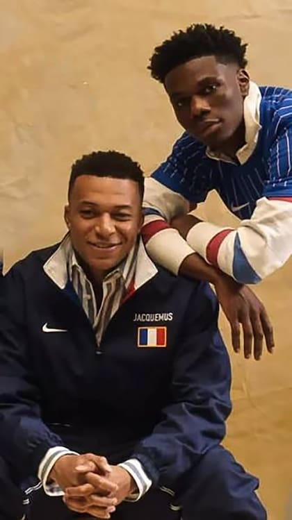 Mbappé, modelo de Jacquemus