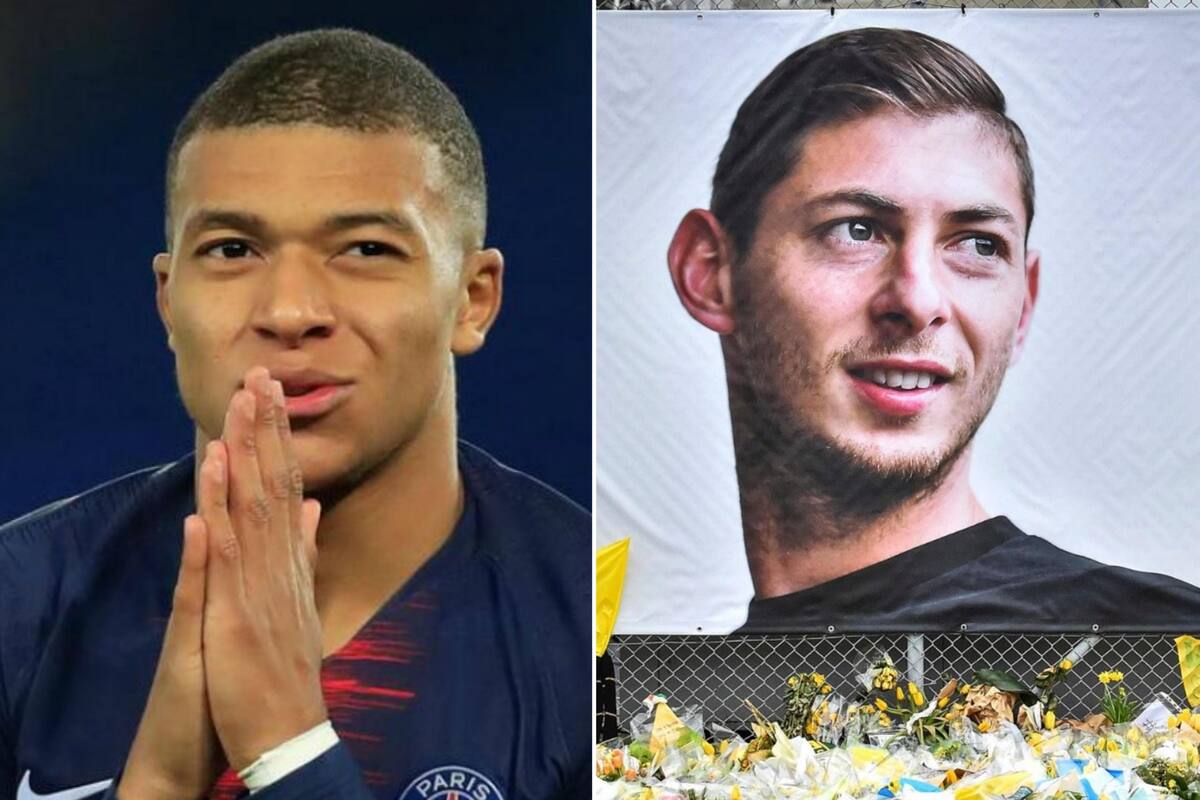 Mbappé recordó la muerte de Sala con un posteo en Instagram
