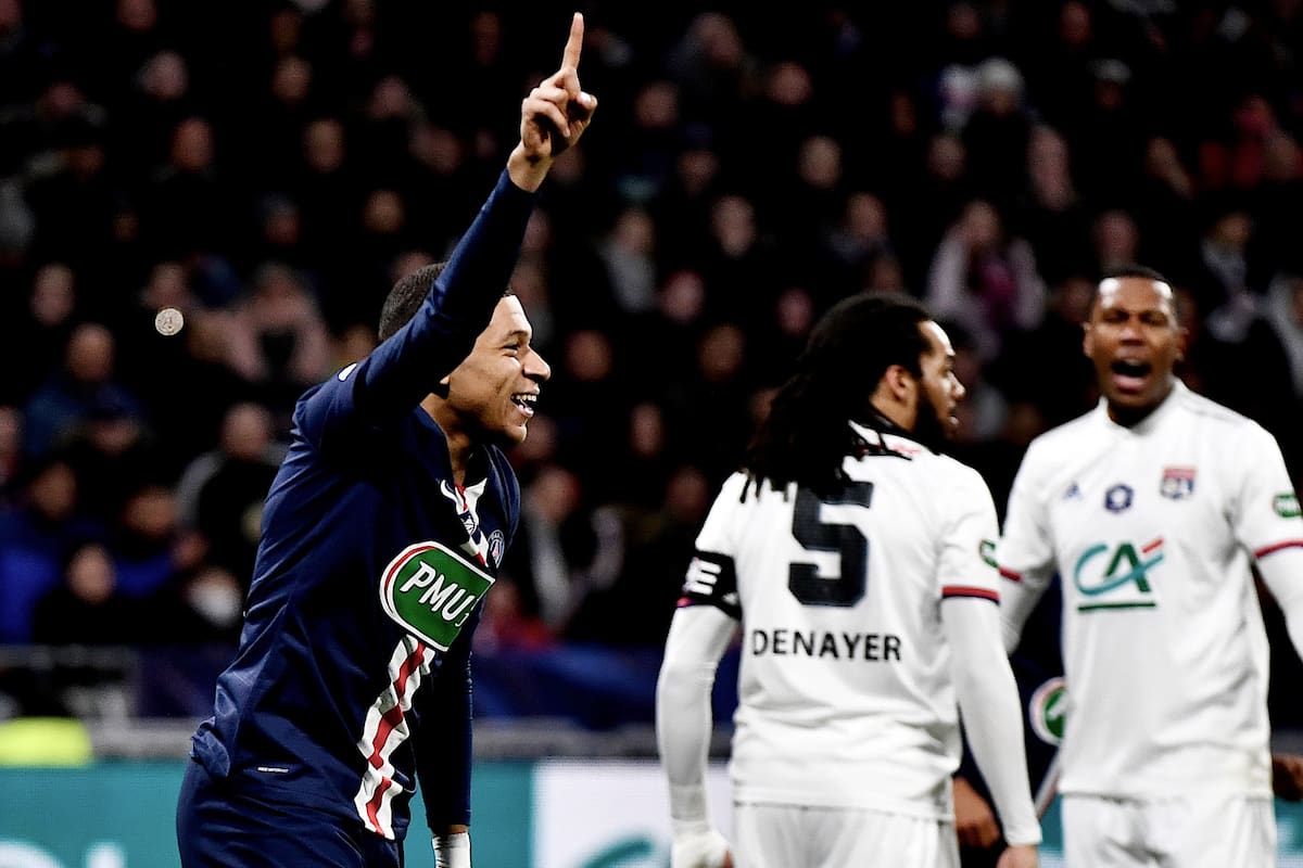 Mbappéya grita su golazo a Lyon