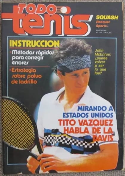 McEnroe fue el mejor tenista del mundo por varios años hasta que conoció a Tatum O'Neal