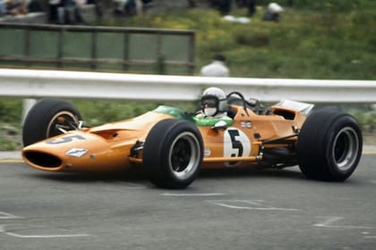 El McLaren de 1968, el del triunfo inicial de la marca