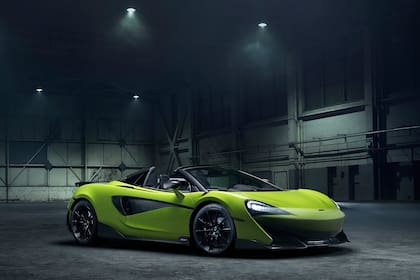 McLaren 600LT Spider. Aerodinámica con el foco puesto en el máximo rendimiento en los circuitos