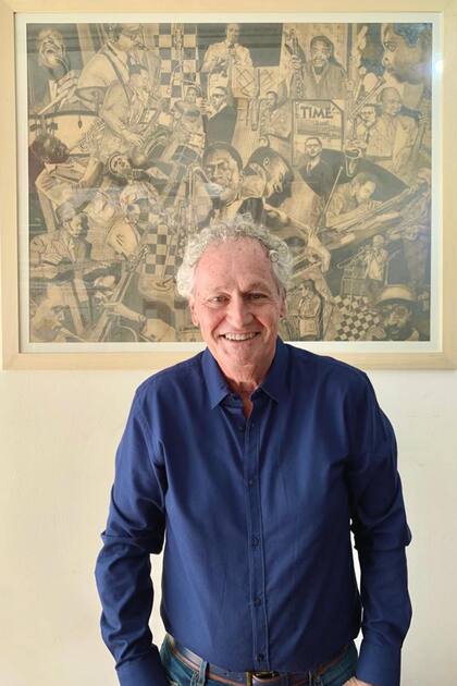 "Me anotaron mis hijas", se disculpa risueño el arquitecto Roberto Branda, que por primera vez participa de BADA