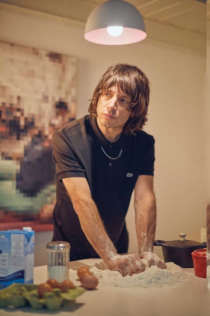 “Me cocino para mí todos los días, aunque a veces me da fiaca porque estoy soltero y es más lindo cocinar para compartir”, cuenta