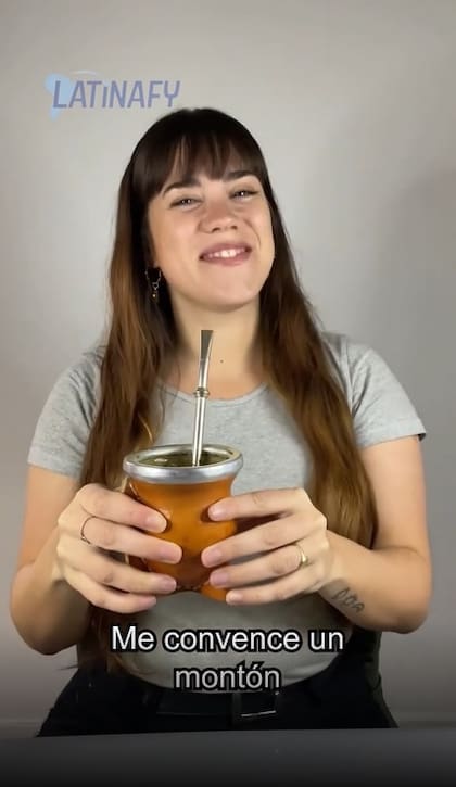 "Me convence un montón", dijo la influencer sobre el "Fermate" (Foto: Captura de video)