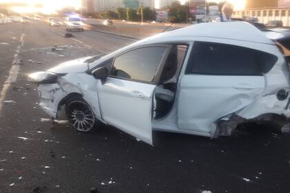 “Me di cuenta de que balbuceaba”, el relato del choque en cadena en la Panamericana por el que murió una mujer