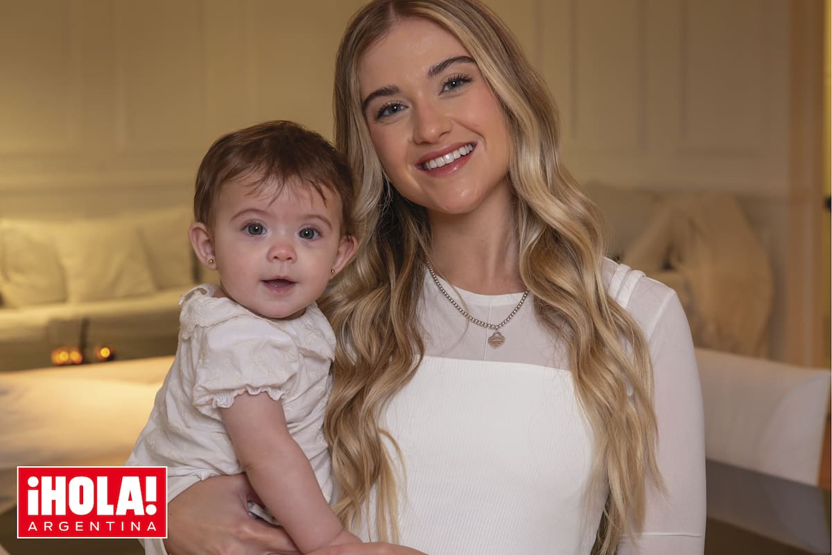 “Me gustaría tener otro hijo, y, en algún momento, casarme", confiesa ella en la charla con ¡HOLA! Argentina.