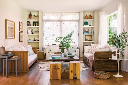 Me nutrí tanto de revistas de decoración (que en casa siempre había) como del modo de mi mamá en armar las casas y las mesas: sin nada espectacular, pero siempre con mucho cariño.