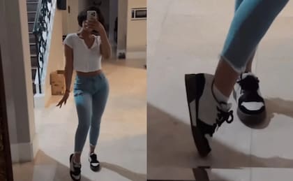 “Me visto como señora ya”, escribió Ángela Aguilar en sus redes sociales (Crédito: Instagram/@angela_aguilar_