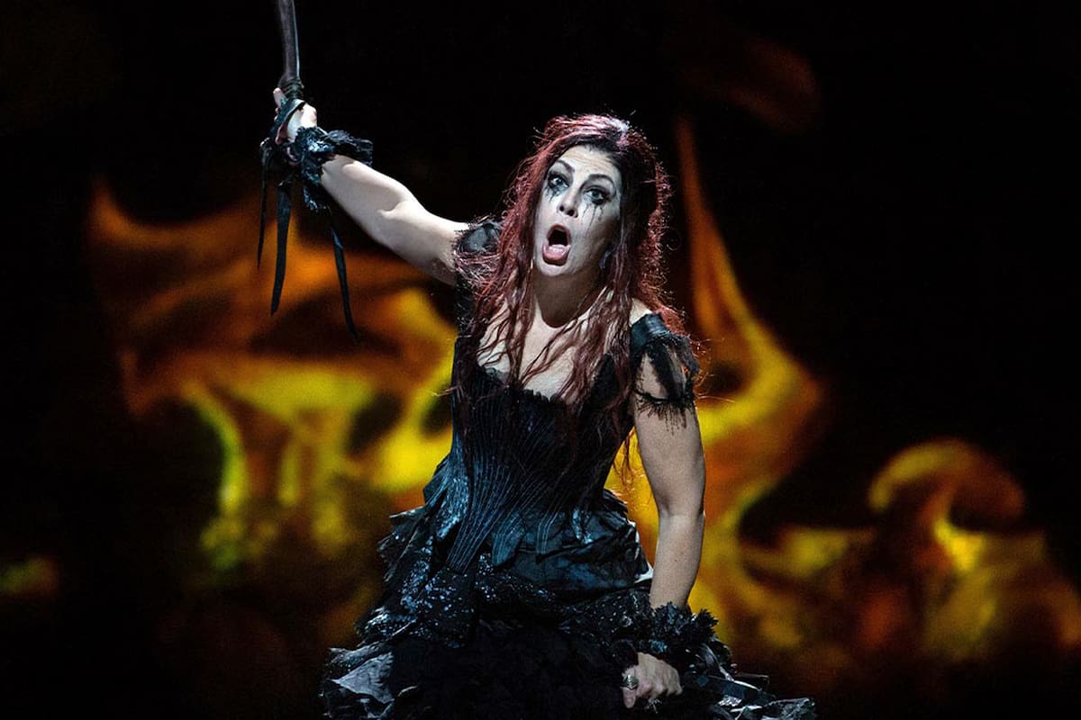 Medea encarnada por Sondra Radvanovsky, actualmente en el Met