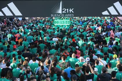 Media Maratón 21K de Buenos Aires.
