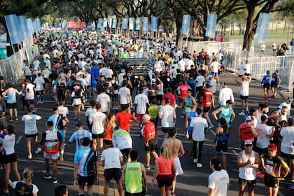 Media maraton de Buenos Aires. 21 Km. en Palermo