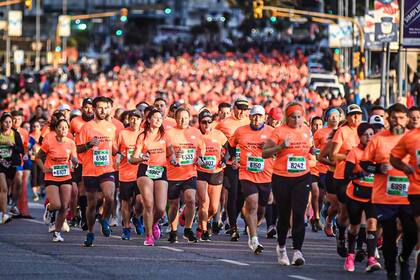 Media maratón en Mar del Plata.