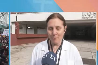 Médica del Garrahan reclama mejor salario