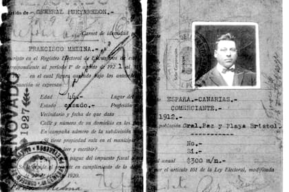 Medina tenía 37 años cuando llegó a la Argentina