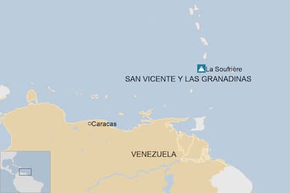 Medios locales también han informado de un aumento de la actividad del volcán Mount Pelee en la isla de Martinica, al norte de San Vicente