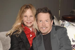 Reapareció en público para acompañar a Michael J. Fox en el lanzamiento de su documental