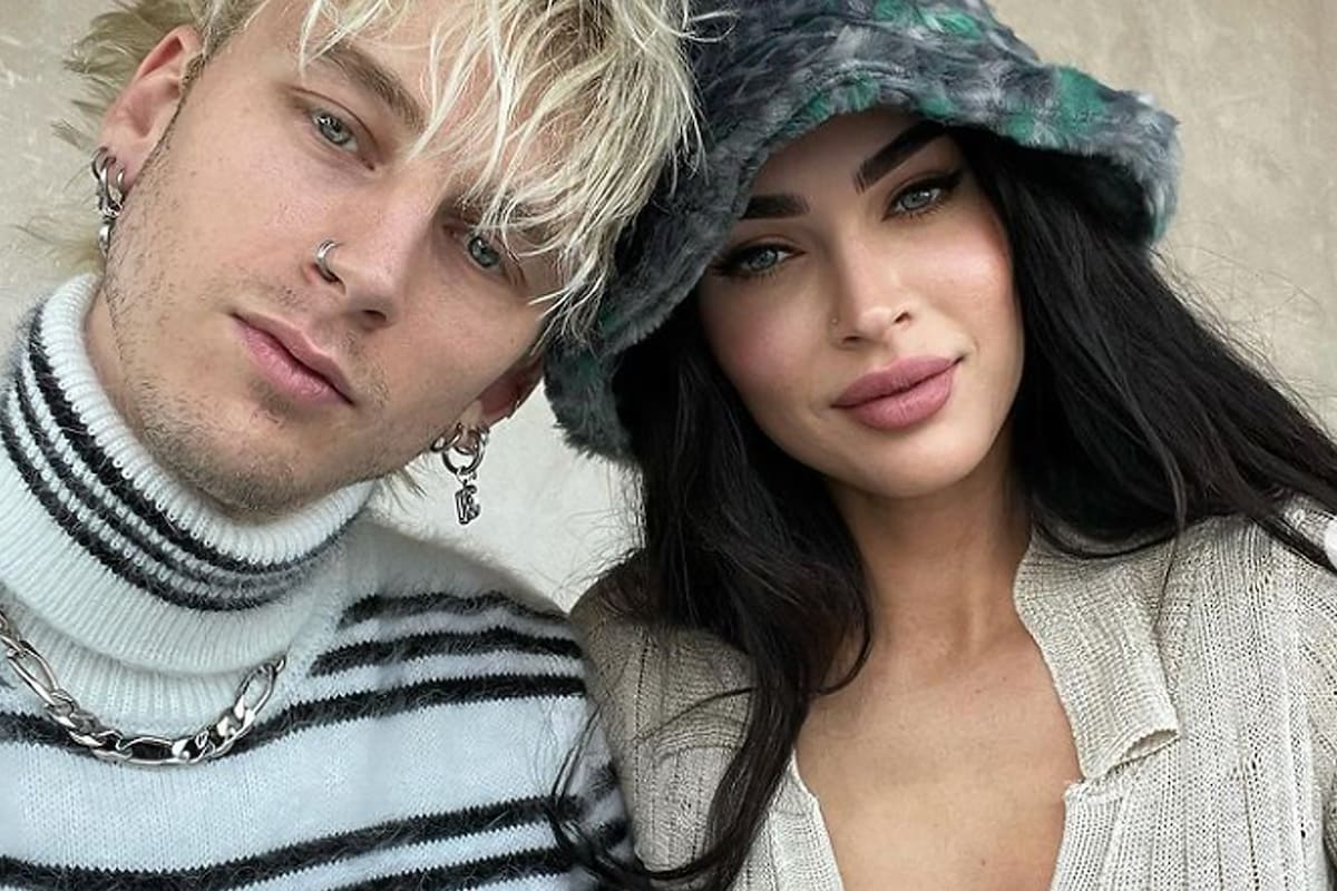 Megan Fox llegó a la Argentina para acompañar a su novio, Machine Gun Kelly, en el Lollapalooza
