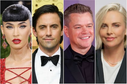 Megan Fox, Milo Ventimiglia, Matt Damon y Charlize Theron empezaron con bolos en Hollywood y con papeles que ni siquiera merecieron un lugar en los títulos de los films