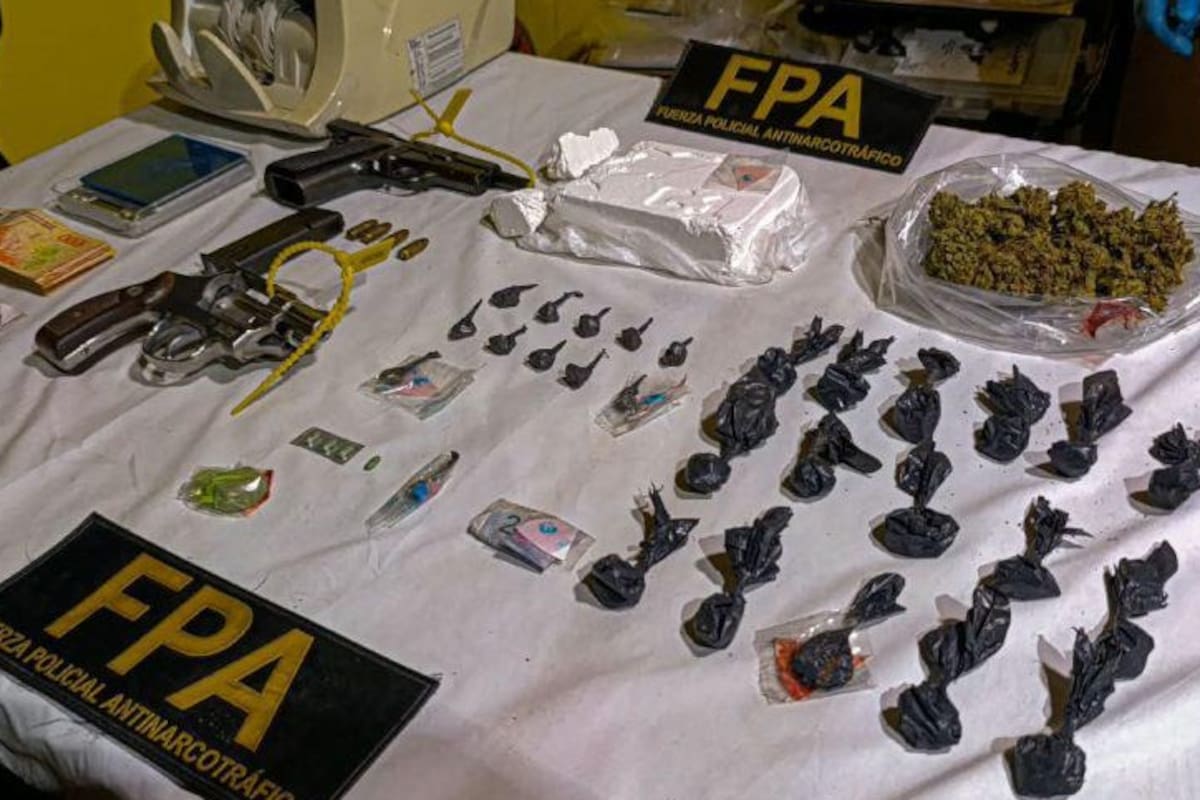 Megaoperativo antidrogas en Córdoba