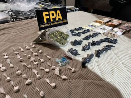 Megaoperativo antidrogas en Córdoba